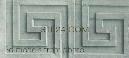 Бордюры (MOULDING_0731 -  | 3D model 3DSMAX / OBJ / STL) 3D модель для ЧПУ станка